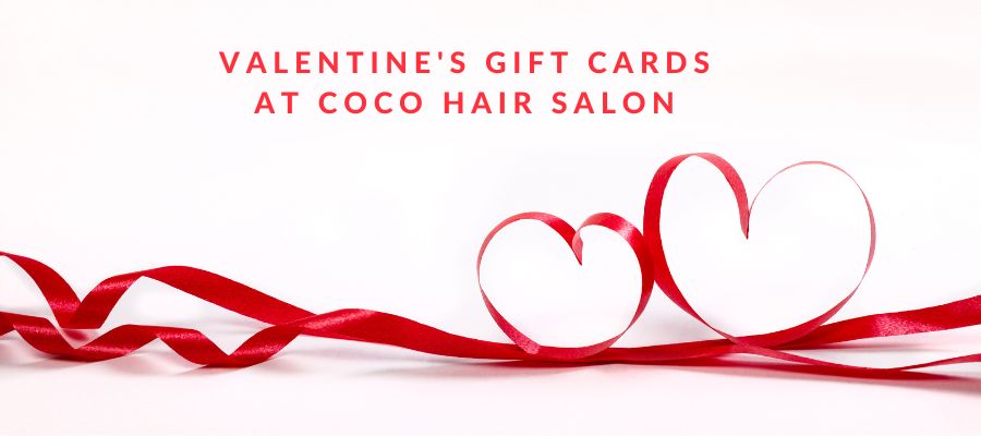 Valentines Day Gift Cards at Coco Hair Salon in Eastbourne
