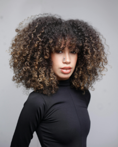 autumn healthy Afro hair